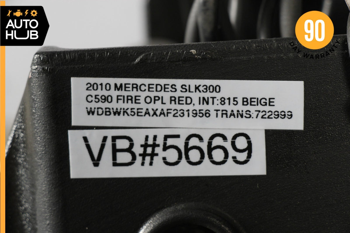 05-11 Mercedes R171 SLK300 SLK280 Convertible Top Left C Pillar Brace Support - photo 12