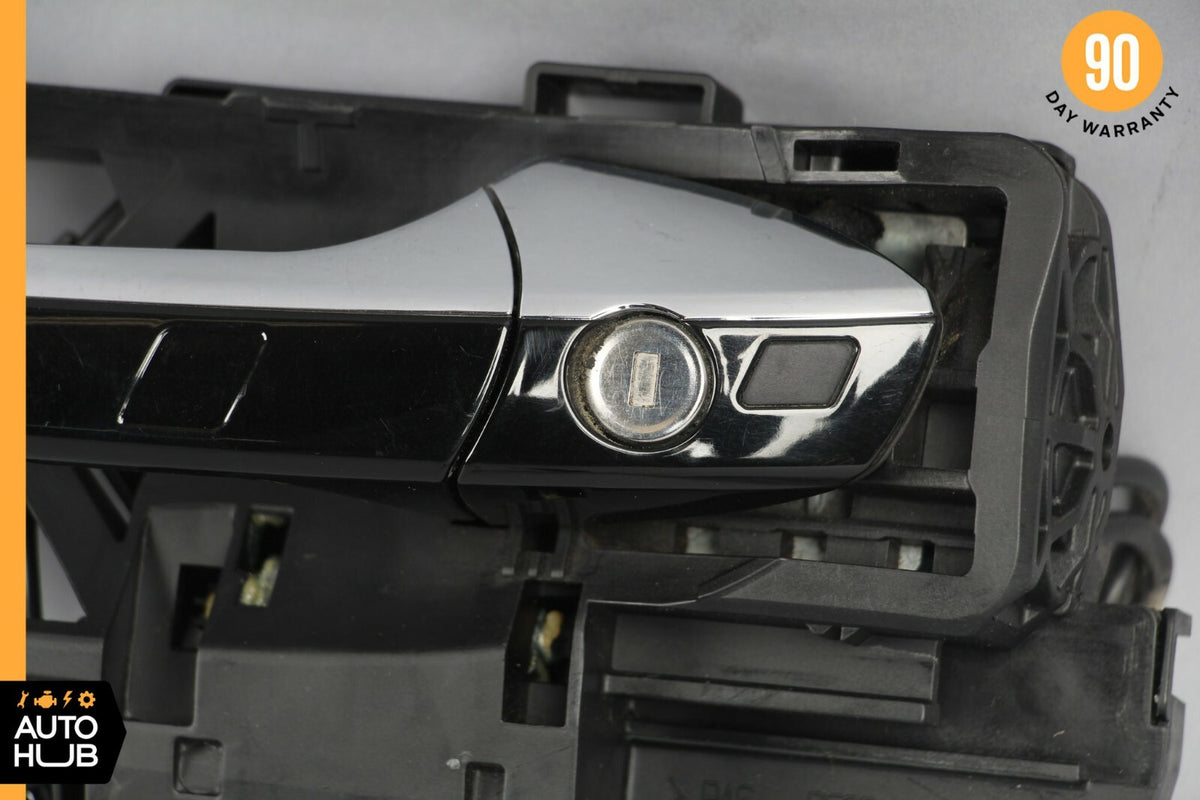 07-13 Mercedes W216 CL63 AMG CL550 Left Driver Door Handle Keyless Go Black OEM - photo 3
