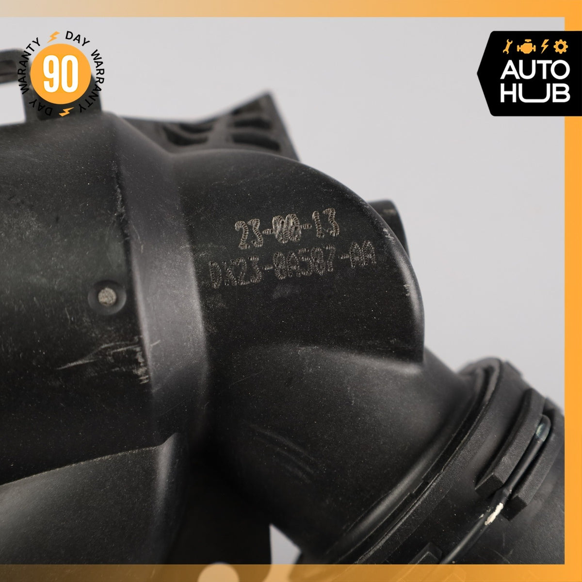 Jaguar X152 F-Type Engine Thermostat Housing DX238A587AA OEM - photo 9