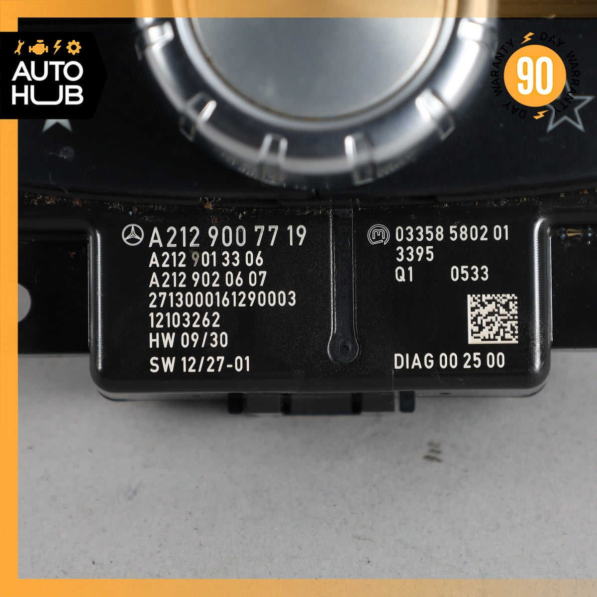14-17 Mercedes W207 E350 E550 Console Head Unit Controller Knob Multi Switch OEM - photo 5