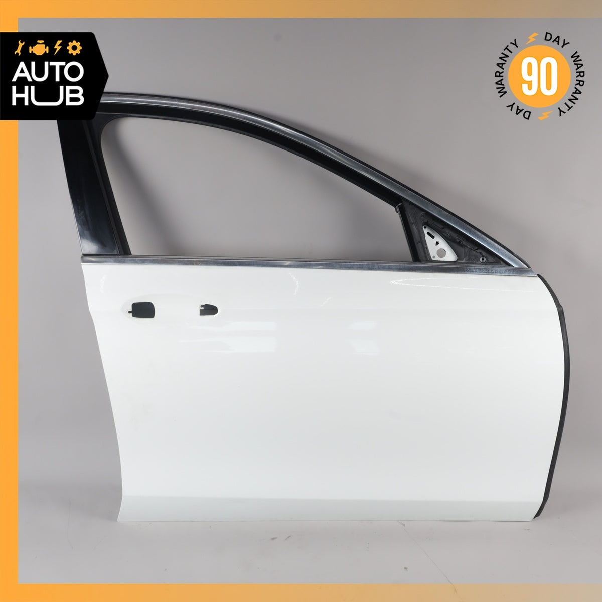17-23 Mercedes W213 E300 E400 Front Right Passenger Side Door Shell White OEM - photo 1