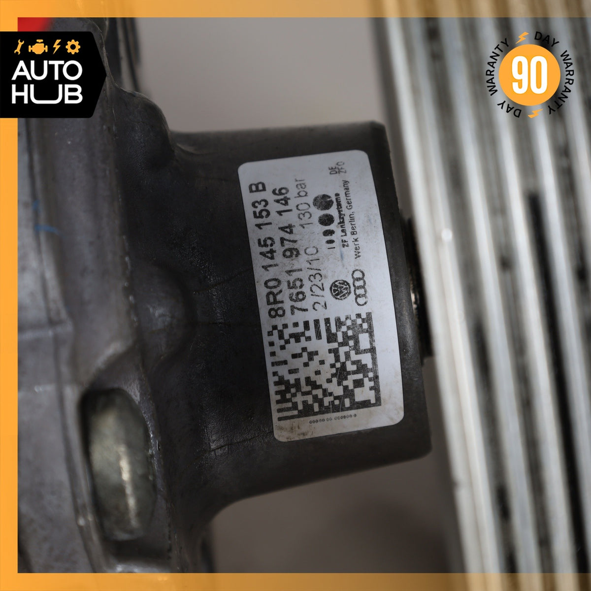 11-12 Audi 8R Q5 Power Steering Pump 8R0145153B OEM - photo 5
