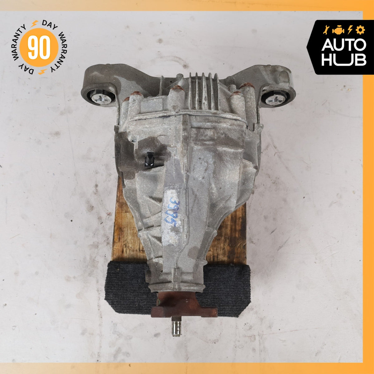 11-16 Porsche Panamera 970 4 3.6L V6 Rear Differential Diff Axle Carrier OEM 68k - photo 12