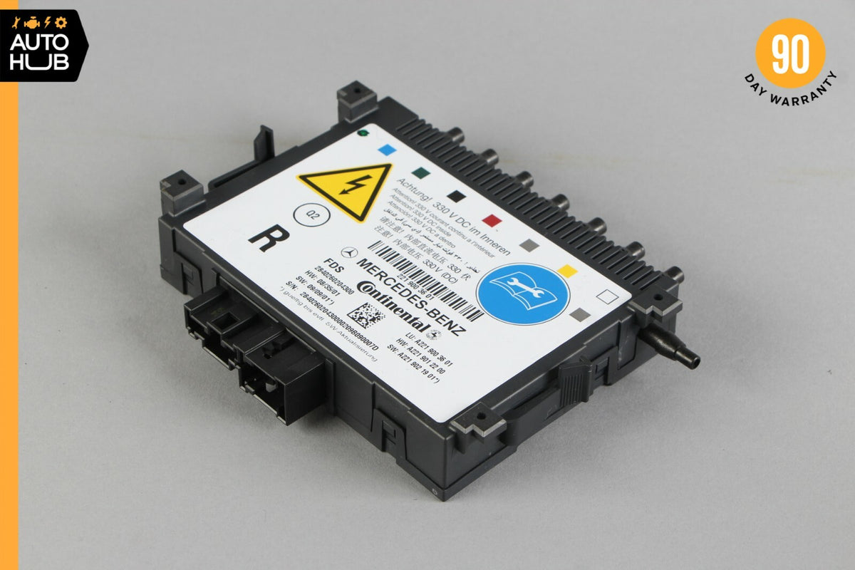 07-13 Mercedes W221 S400 S550 Front Right Seat Dynamic Lumbar Control Module OEM - photo 2