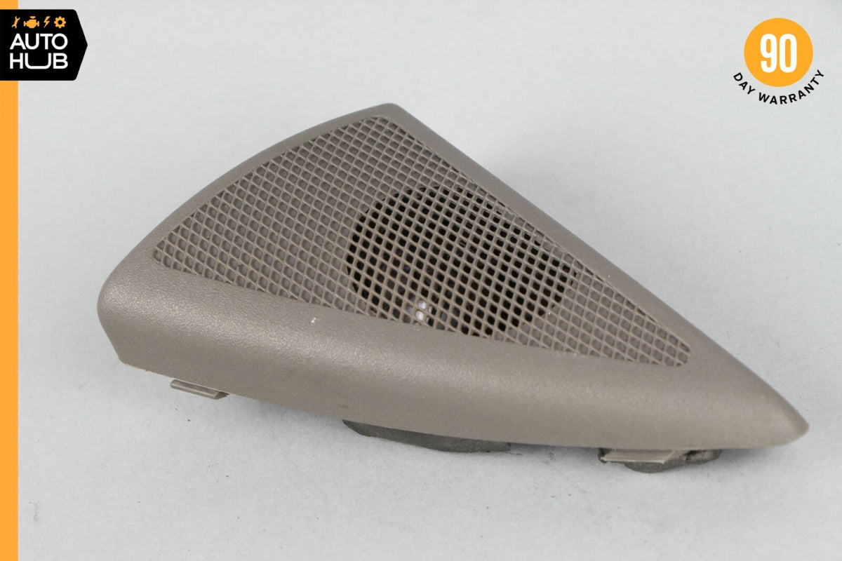 07-09 Mercedes W211 E320 E350 Tweeter Speaker Cover Left Driver Side Grey OEM - photo 6