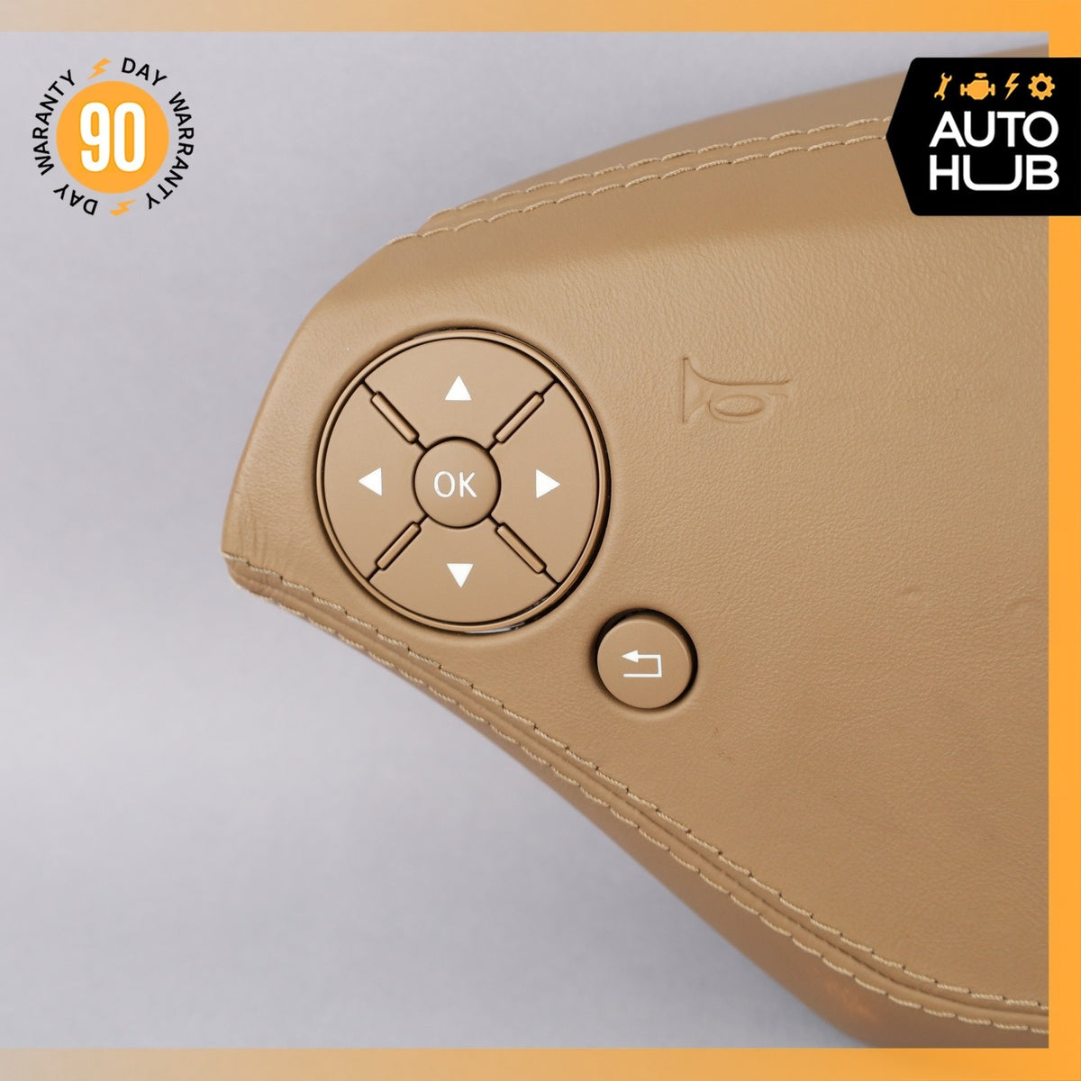 10-14 Mercedes W221 S400 S63 CL63 AMG Steering Wheel Airbag Air Bag Brown OEM - photo 2