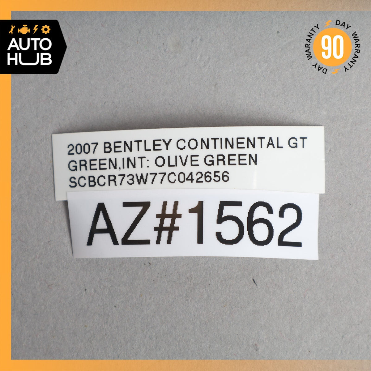 03-12 Bentley Continental GT GTC Front Right Center Console Armrest Arm Rest OEM - photo 21