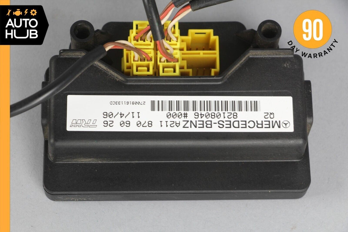06-13 Mercedes X164 GL450 ML63 AMG Right Seat Weight Sensor Control Module OEM - photo 2