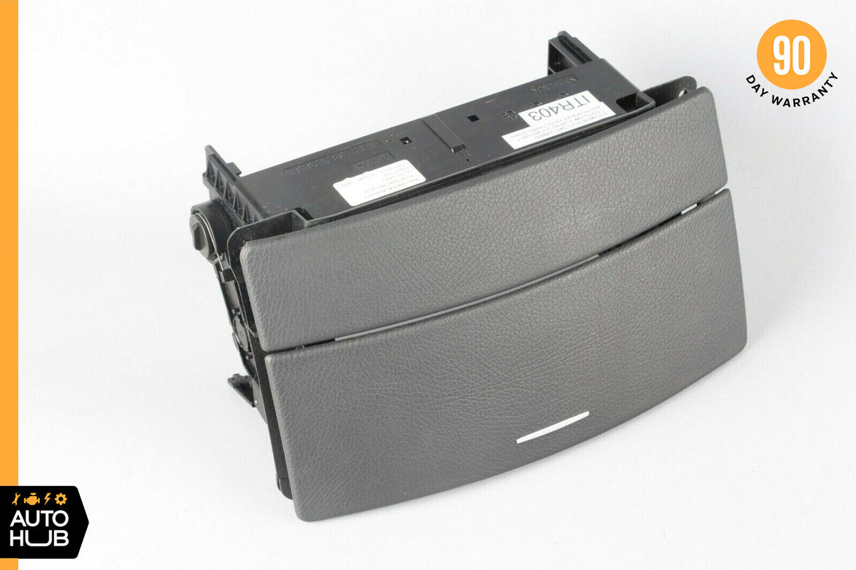 10-13 Mercedes W221 S400 S550 S65 Dashboard Console CD Player Cover Black OEM - photo 1