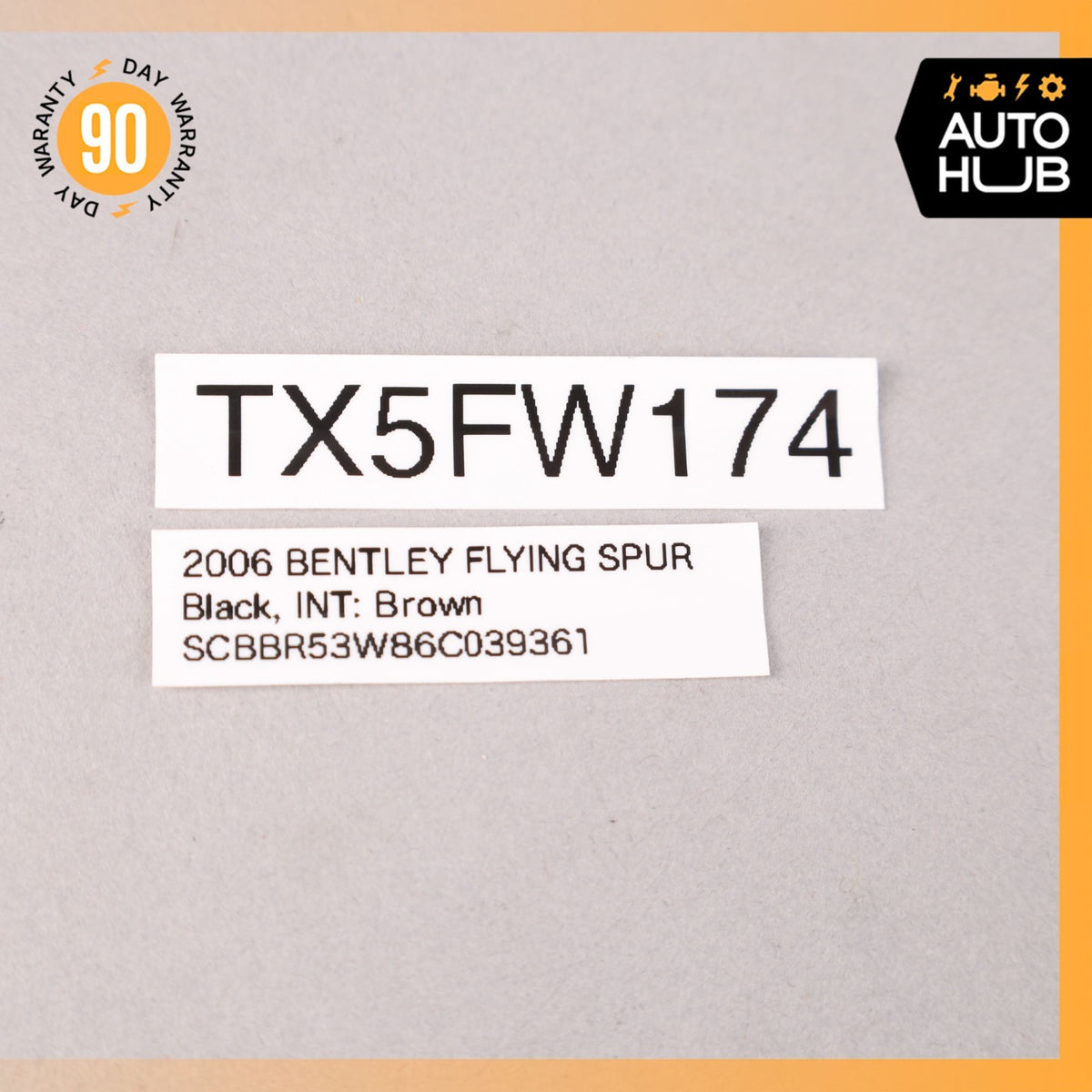 03-18 Bentley Continental Flying Spur GT GTC Headlight Switch Control OEM 39k - photo 9