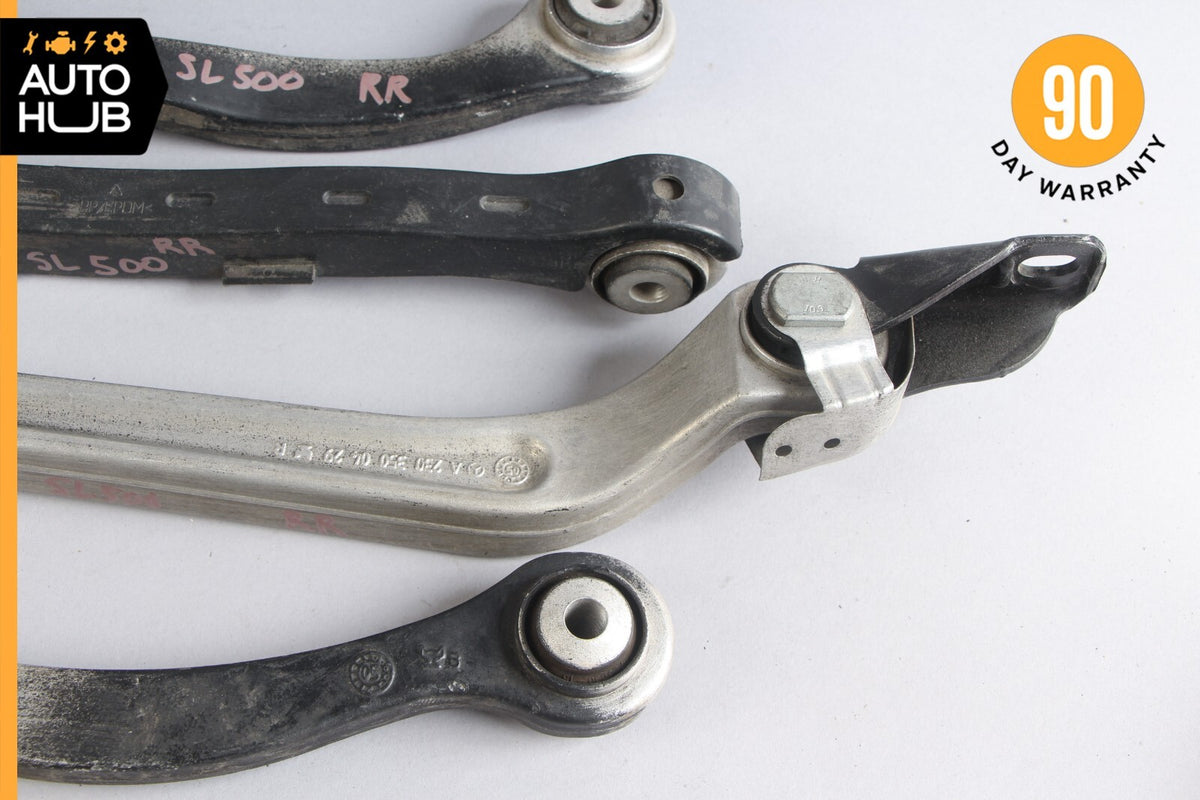 03-12 Mercedes R230 SL500 SL550 Rear Right Side Tie Rod Control Arm Set of 5 OEM - photo 4