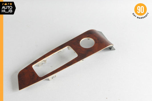 03-06 Mercedes W220 S600 S500 Front Left Master Window Trim Bezel Wood OEM - photo 1