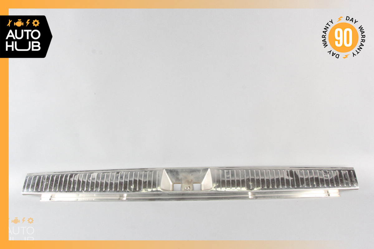 98-03 Mercedes W210 E320 Wagon Trunk Scuff Plate Trim Panel 2106981889 OEM - photo 1