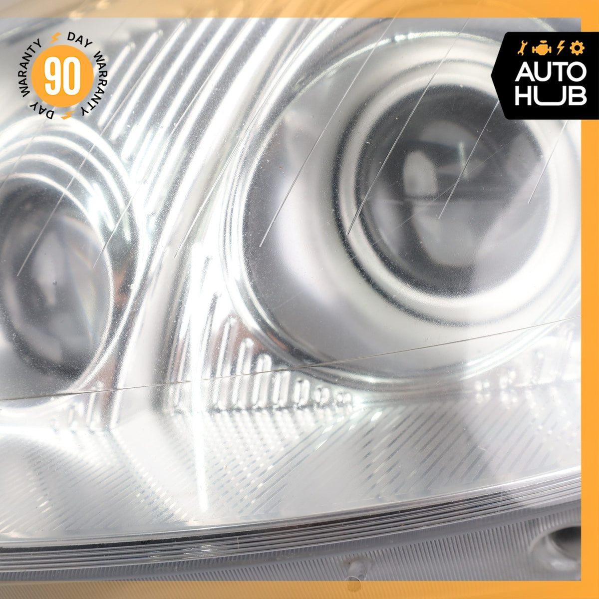 07-09 Mercedes W221 S550 S63 AMG Left Headlight Lamp Bi Xenon w/Night Vision OEM - photo 10