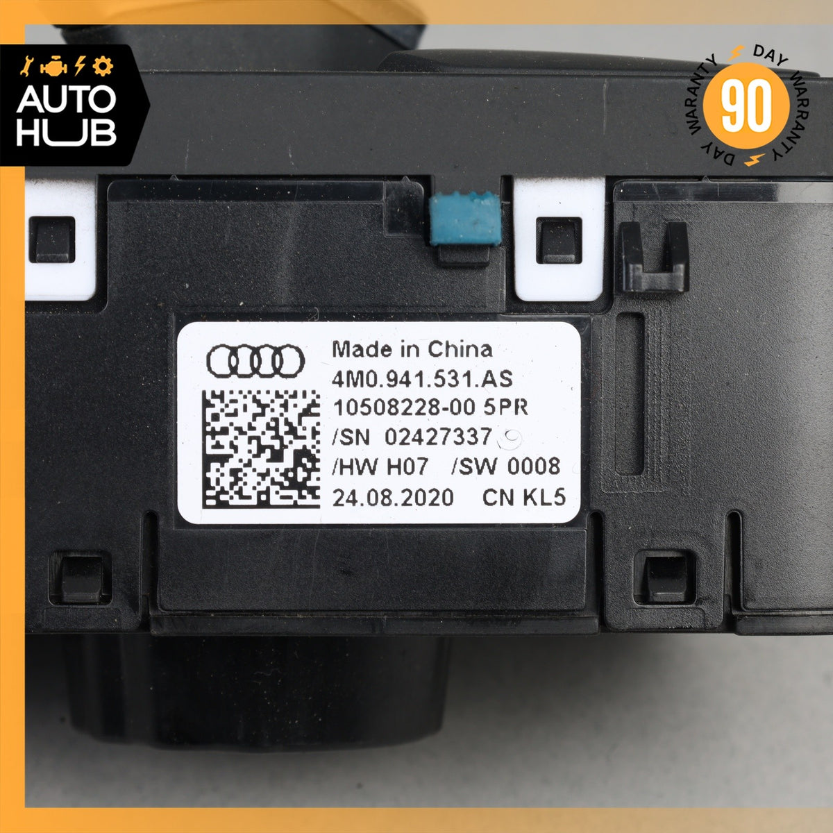 18-24 Audi B9 S5 A5 Dashboard Headlight Head Light Control Switch OEM 33k - photo 9