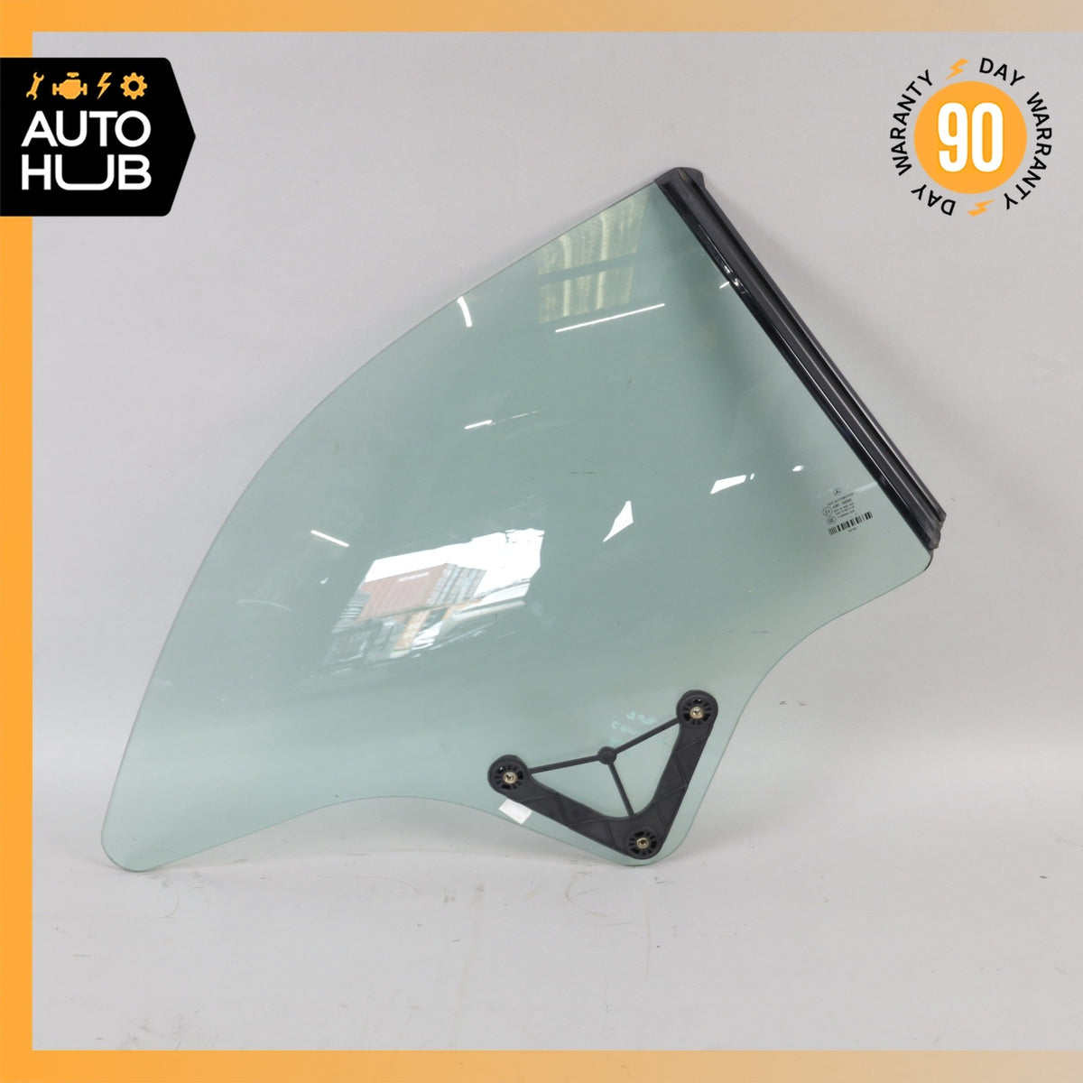 11-17 Mercedes W207 E350 Convertible Rear Right Quarter Window Glass OEM 57k - photo 2