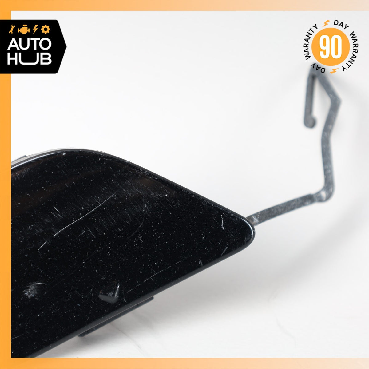 07-09 Mercedes W211 E350 E320 Base Front Bumper Tow Hook Hitch Cover Lid OEM - photo 3