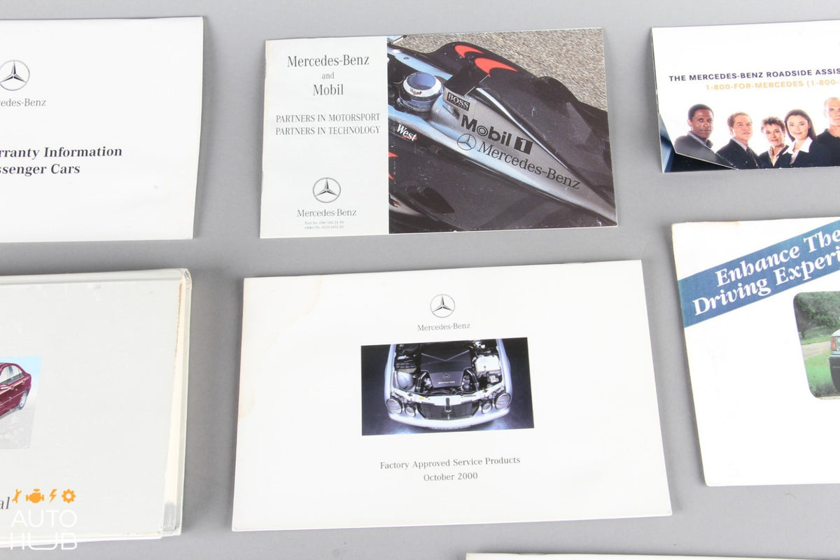 2002 Mercede-Benz W203 C320 Owner's Manual Book Assembly OEM - photo 3