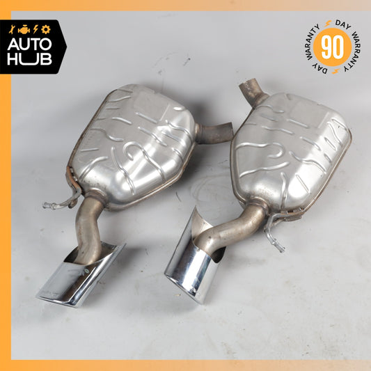 06-08 Mercedes W219 CLS550 CLS500 Exhaust Muffler Mufflers Right And Left OEM - photo 1