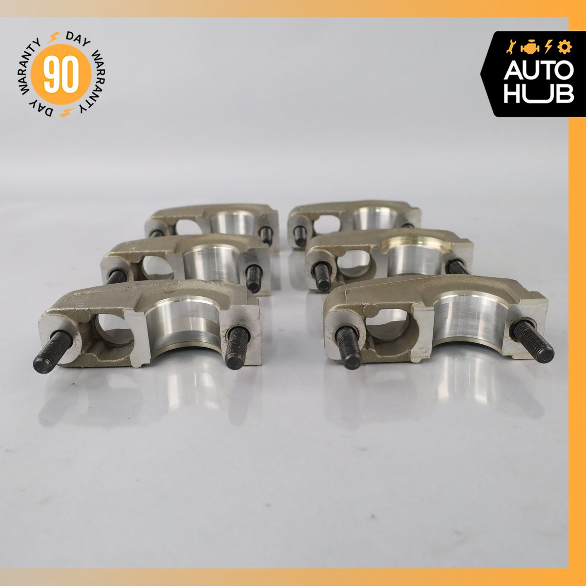 92-02 Mercedes W140 CL600 S600 Left Cylinder Head Camshaft Holder Set of 7 OEM - photo 9
