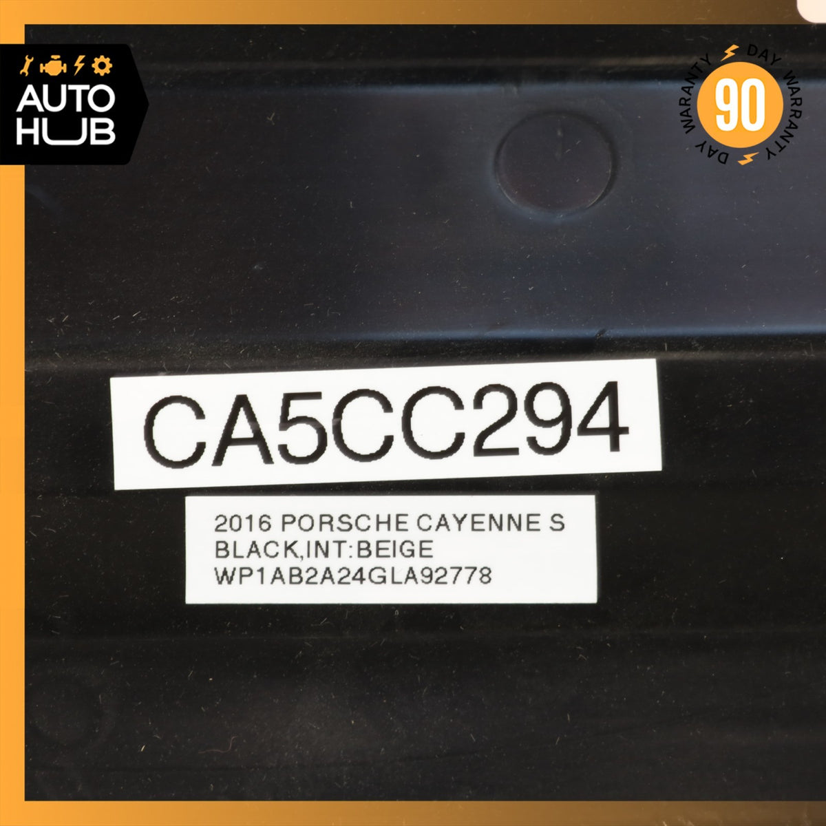 11-18 Porsche Cayenne 958 Dashboard Glove Box Compartment Beige OEM - photo 16
