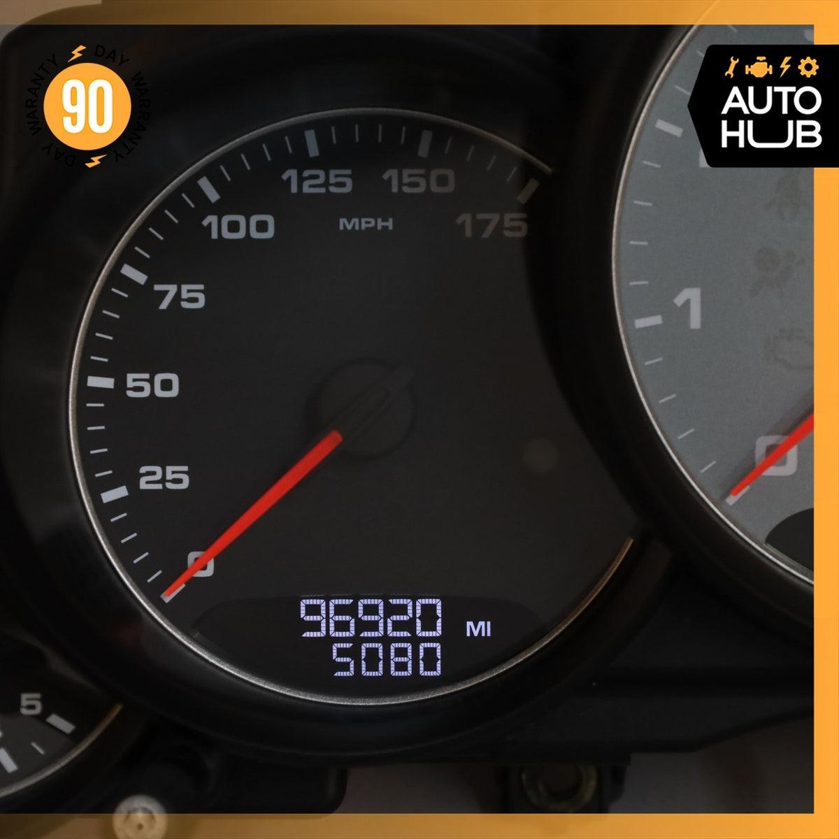2014 Porsche Cayenne 958 GTS Instrument Speedometer Cluster OEM 96k - photo 4
