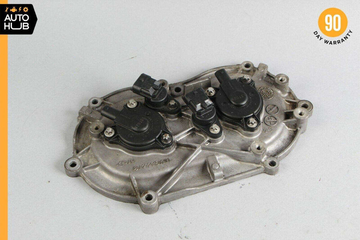 Mercedes W221 S550 E350 Front Left Side Engine Timing Chain Cover Plate OEM - photo 5