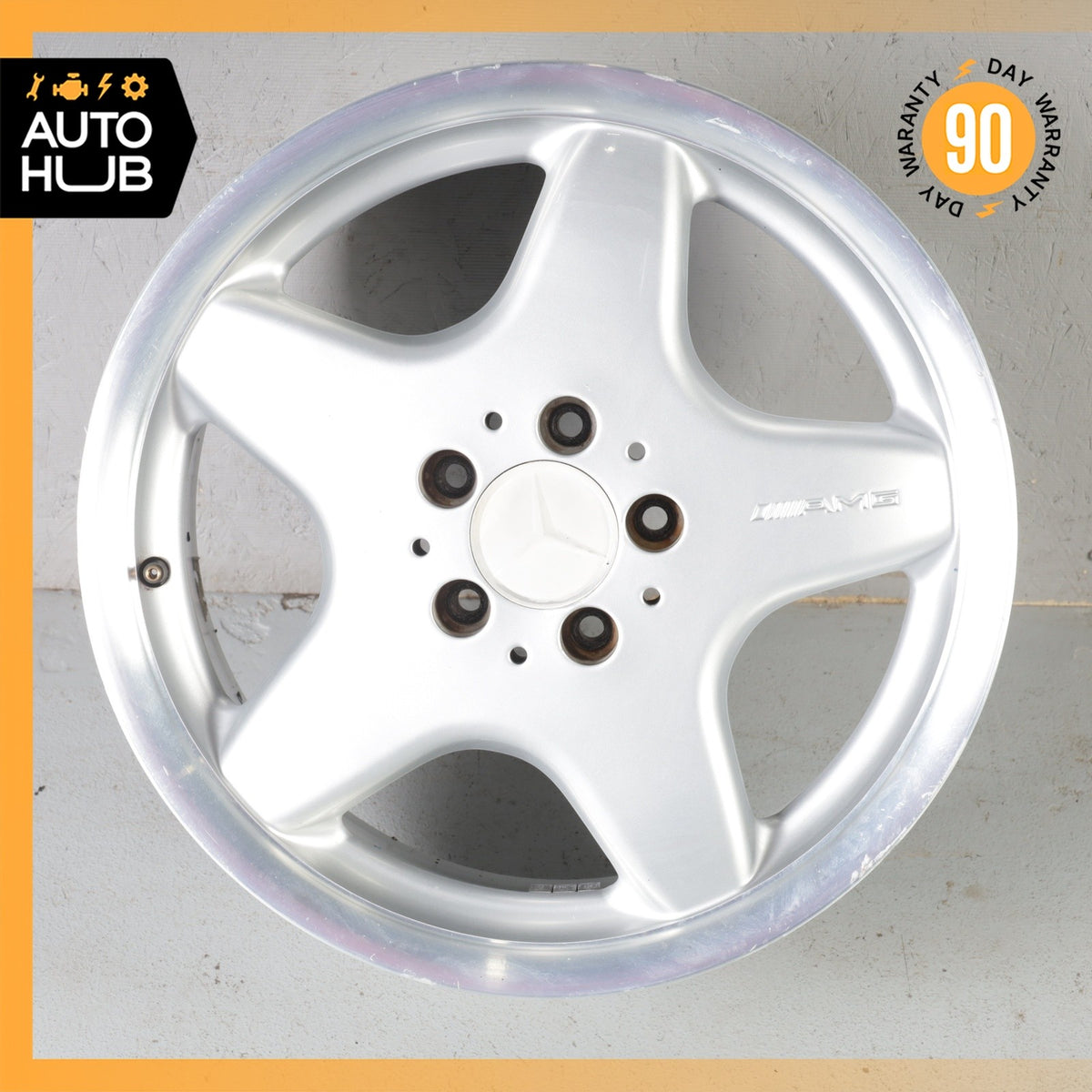 Mercedes R170 SLK320 SLK230 7.5 x 17 17" Front Wheel Rim HWA1704010102 OEM - photo 1