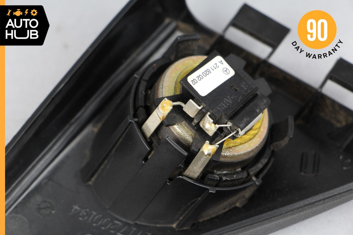05-11 Mercedes R171 SLK350 SLK300 Left Side Door Tweeter Speaker Cover Black OEM - photo 10
