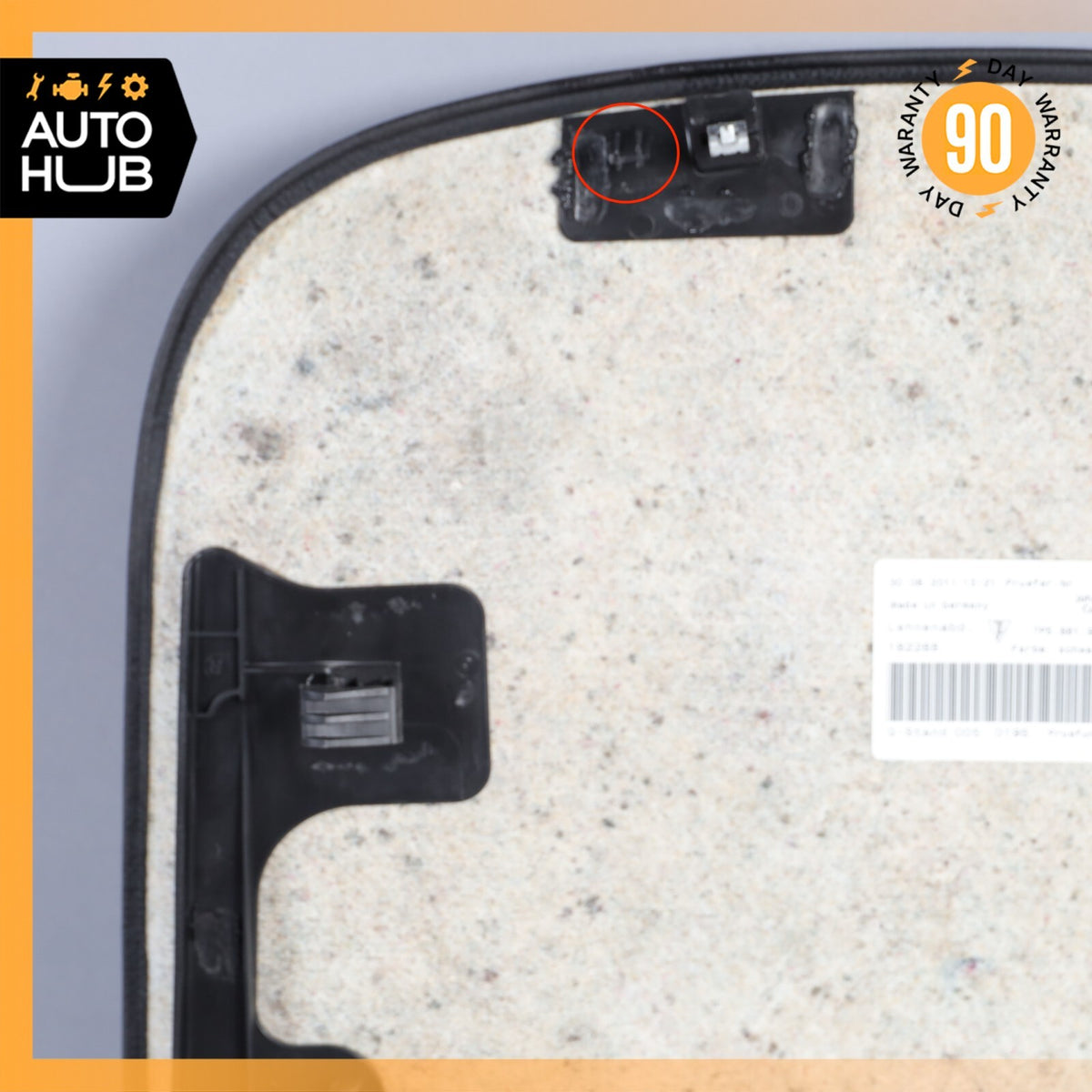 Porsche Cayenne 958 Hybrid S Front Left or Right Side Seat Back Cover Panel OEM - photo 13