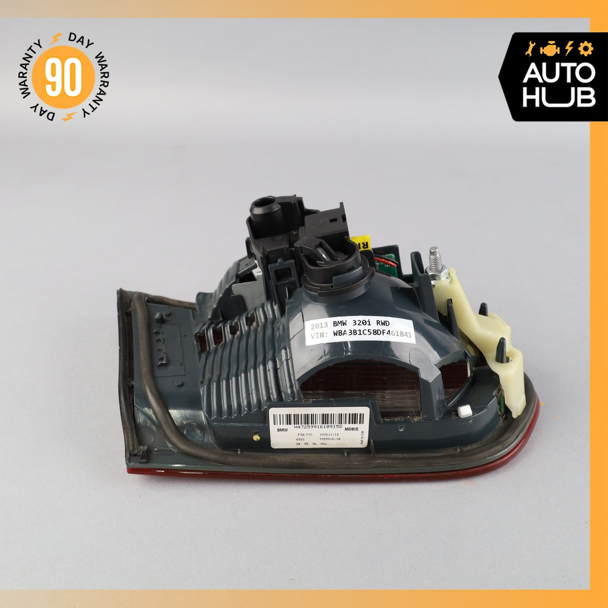 12-15 BMW F30 320i 328i 335i Rear Right Side Inner Taillight Tail Light Lamp OEM - photo 13