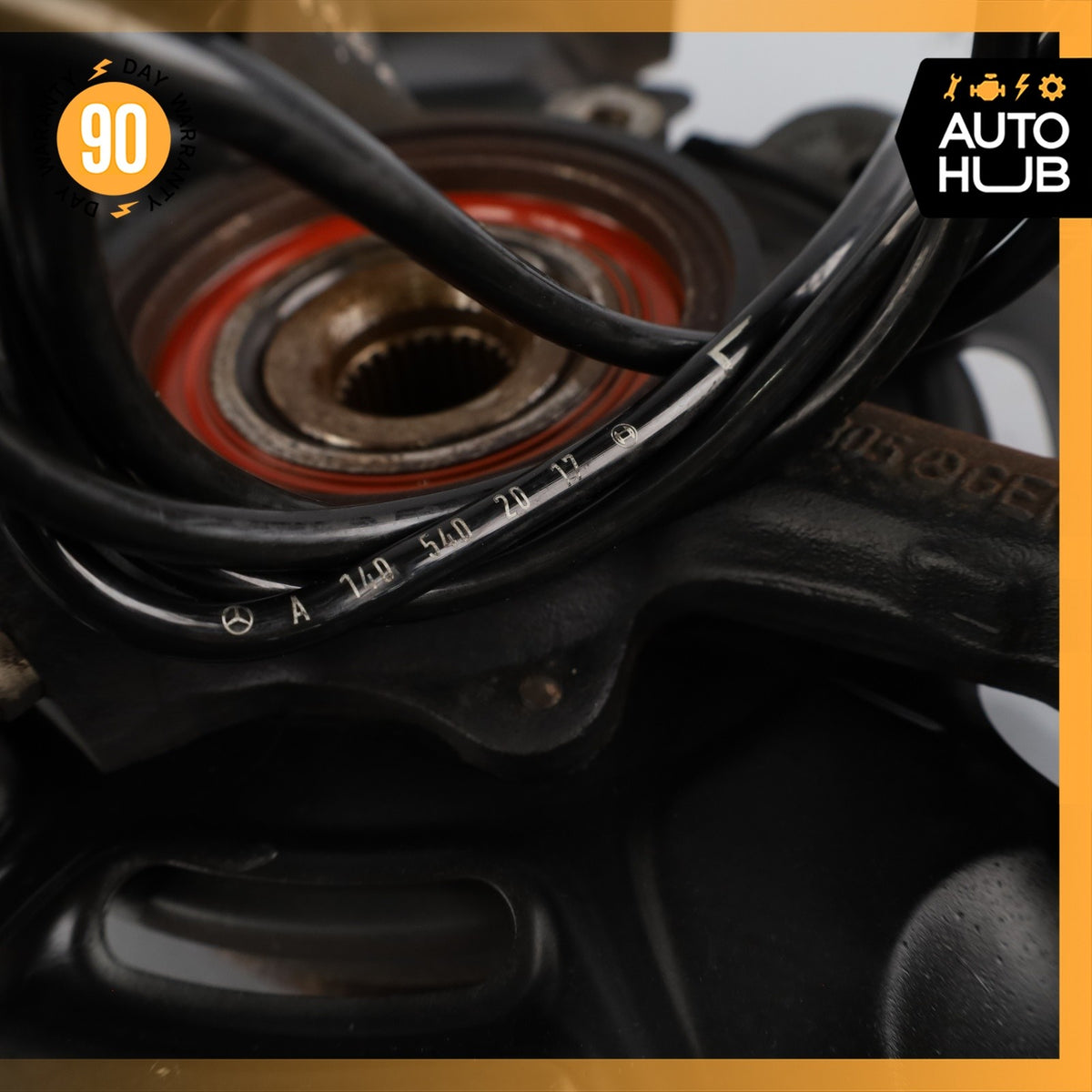 92-99 Mercedes W140 CL600 S500 Rear Right Side Spindle Knuckle Hub OEM 63k - photo 16