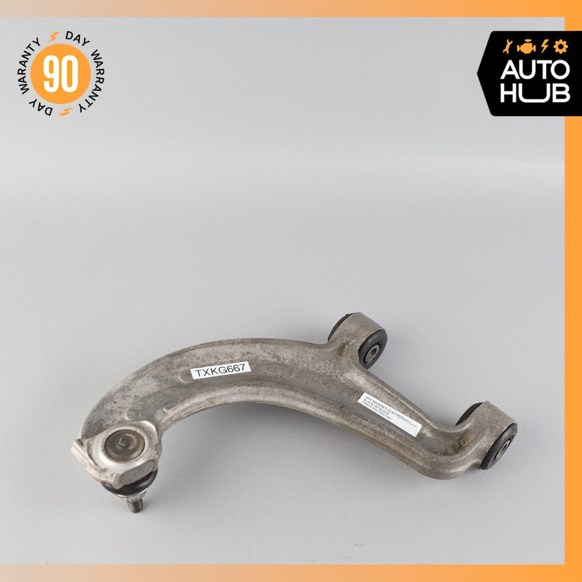 03-10 Maserati Quattroporte M139 Rear Left Side Top Upper Control Arm OEM 51k - photo 2