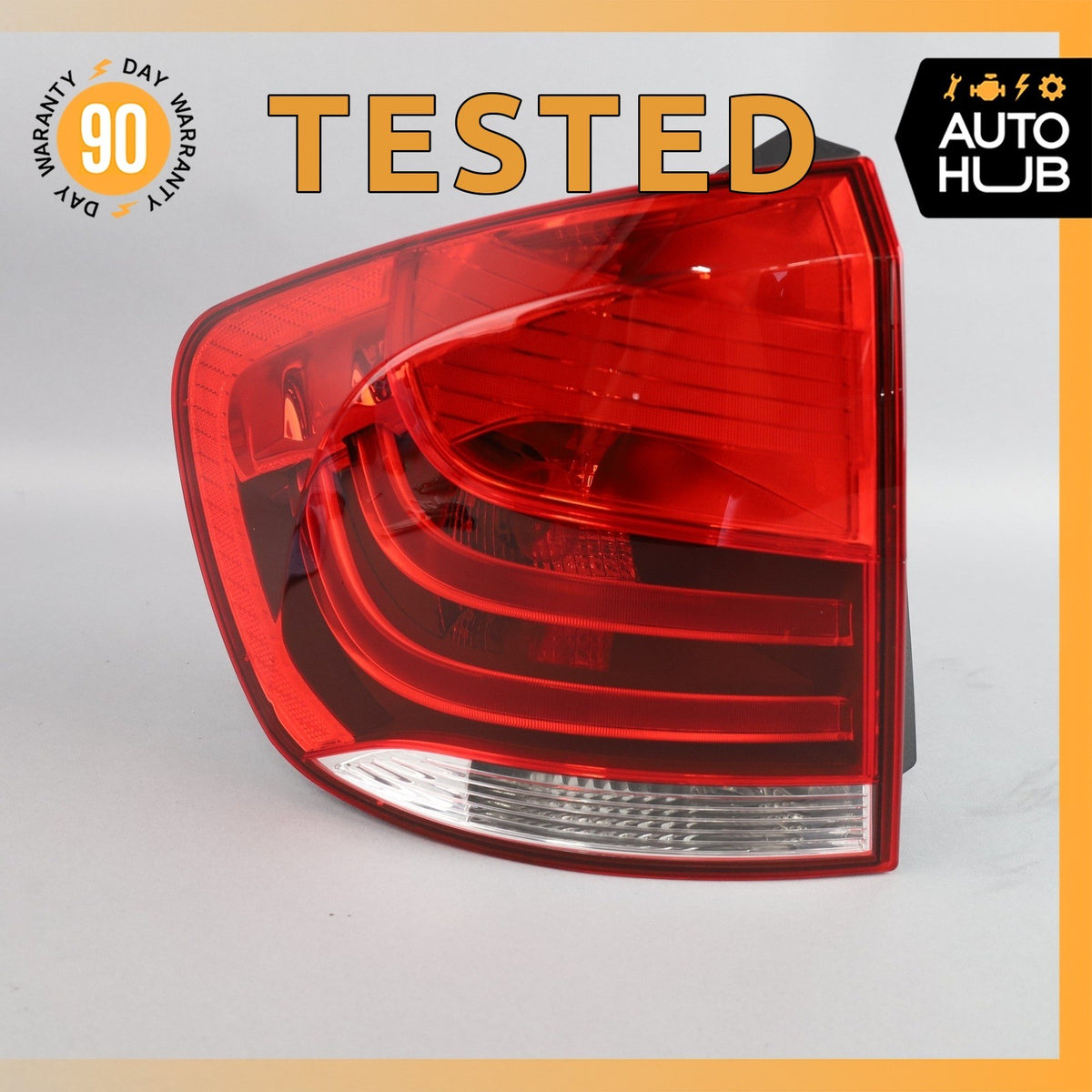 12-15 BMW E84 X1 Rear Left Taillight Tail Light Lamp Outer 63212990111 OEM - photo 1