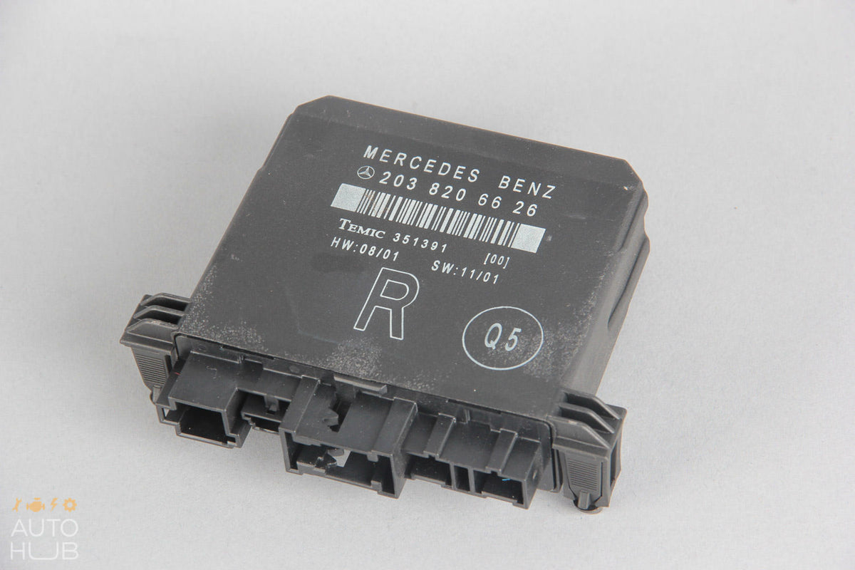 01-07 Mercedes W203 C230 C240 C320 Rear Right Control Module 2038206626 OEM - photo 2