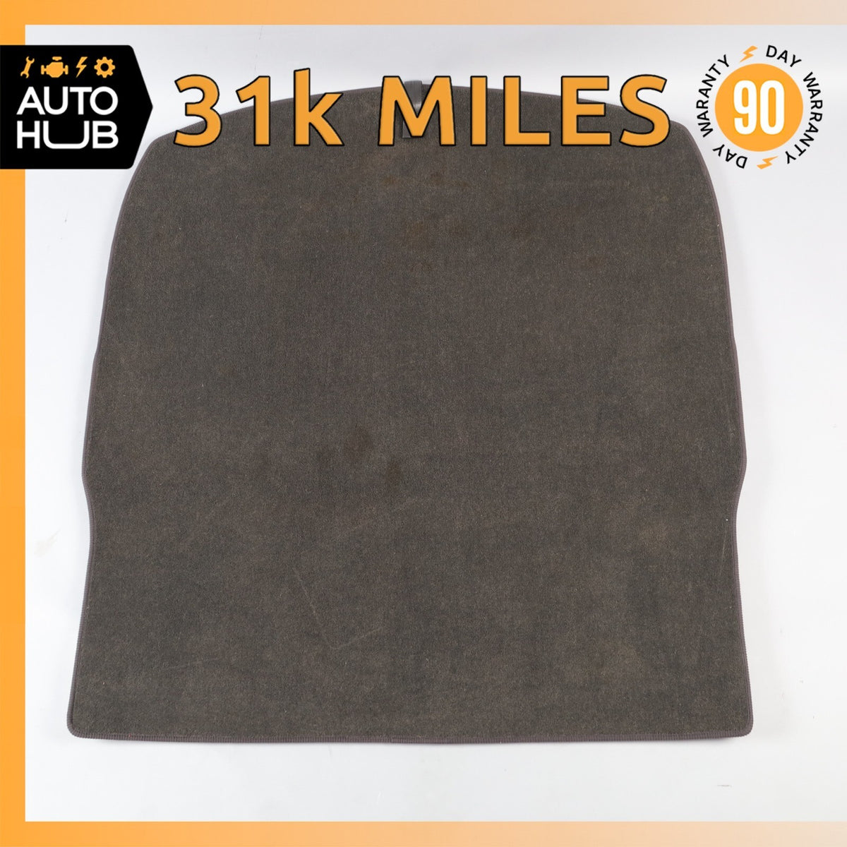 03-10 Bentley Continental GT Coupe Rear Trunk Floor Carpet Cover Panel OEM 31k - photo 1