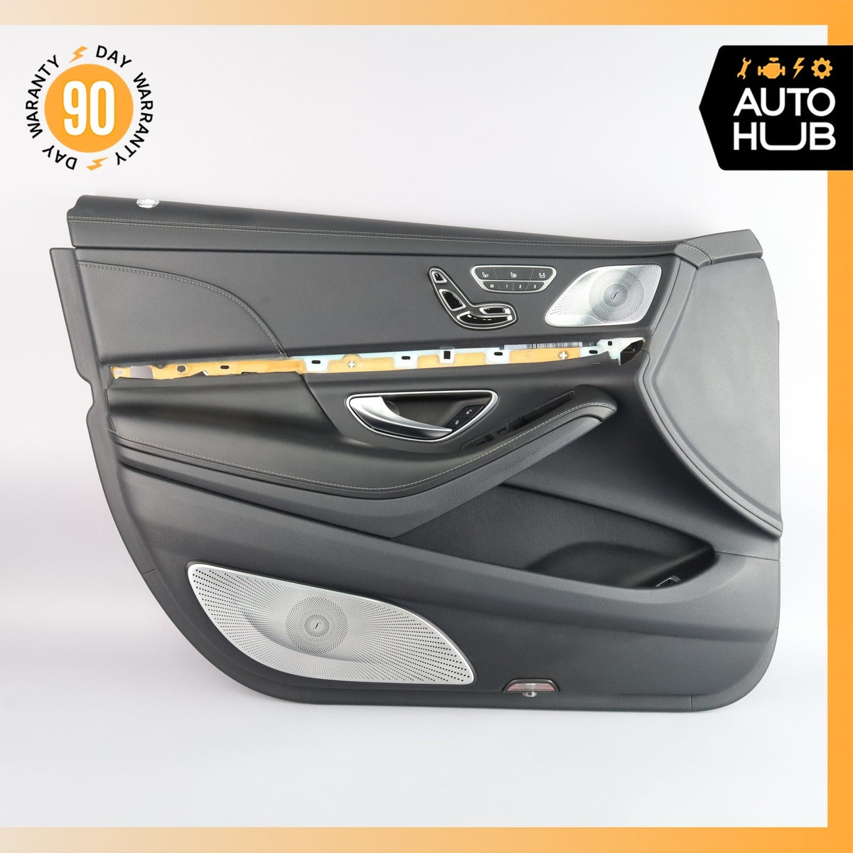 14-17 Mercedes W222 S550 S550e Front Left Driver Side Door Panel Nappa OEM 72k - photo 1