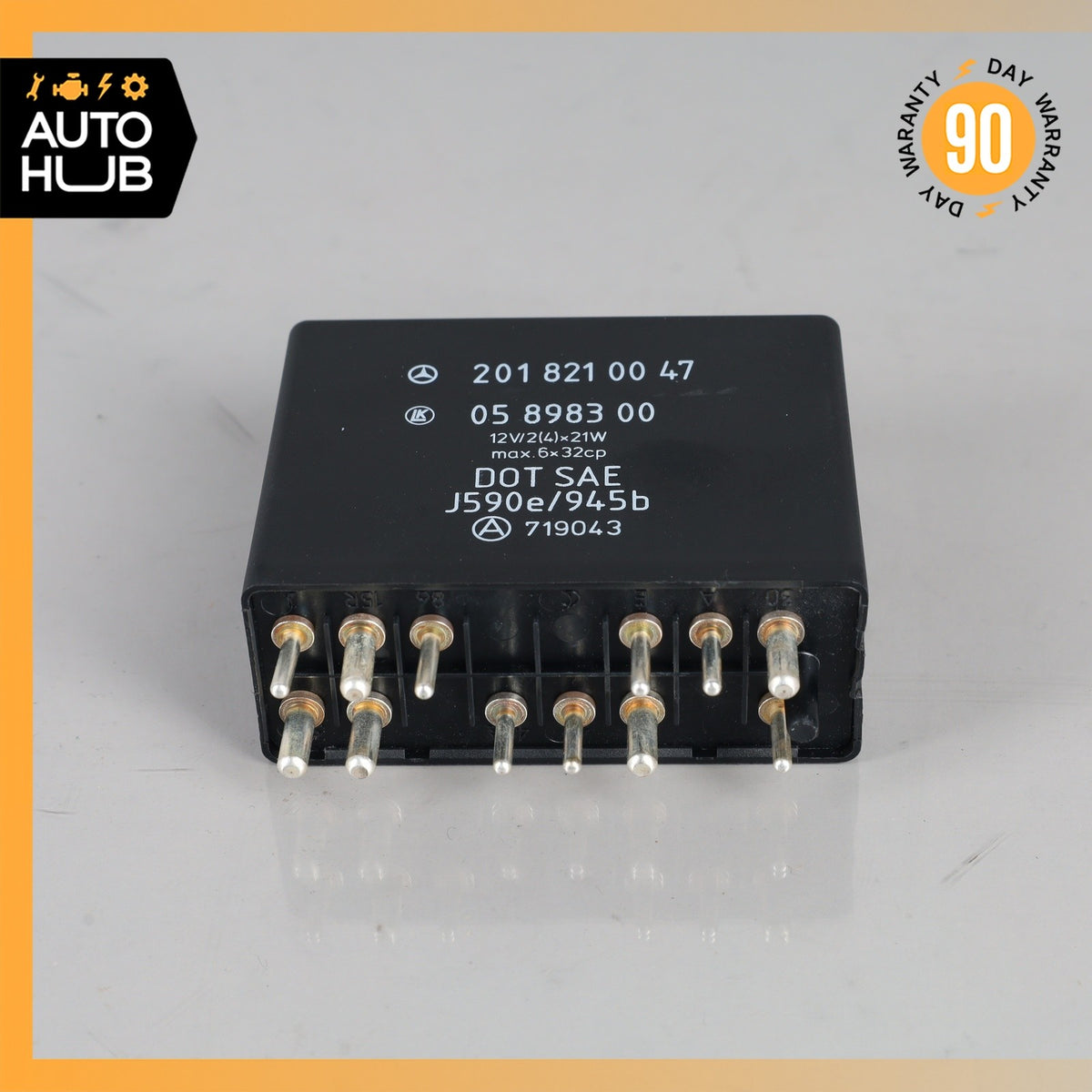 90-98 Mercedes W124 300E 300TE Relay 2018210047 OEM - photo 3
