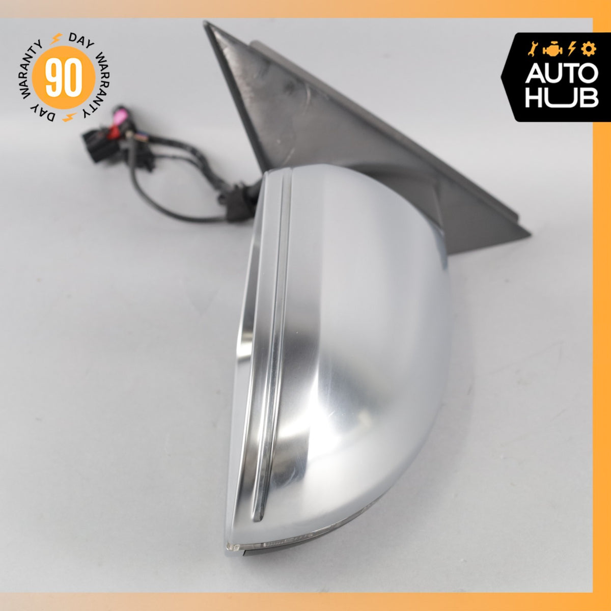 12-18 Audi C7 S6 A6 Front Right Side Rear View Mirror w/ Blind Spot & Camera OEM - photo 7