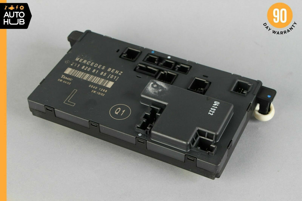 03-09 Mercedes W211 E500 E320 Front Left Side Door Control Module 2118208185 OEM - photo 1