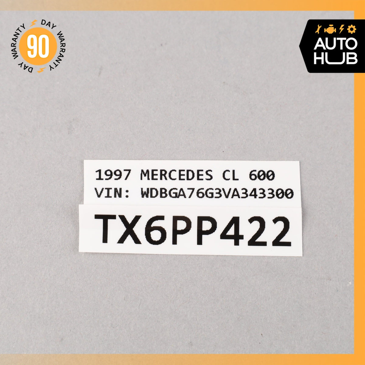 93-99 Mercedes 140 CL500 S500 S600 Right Ledge Rear Side Part 1406900262 OEM - photo 15