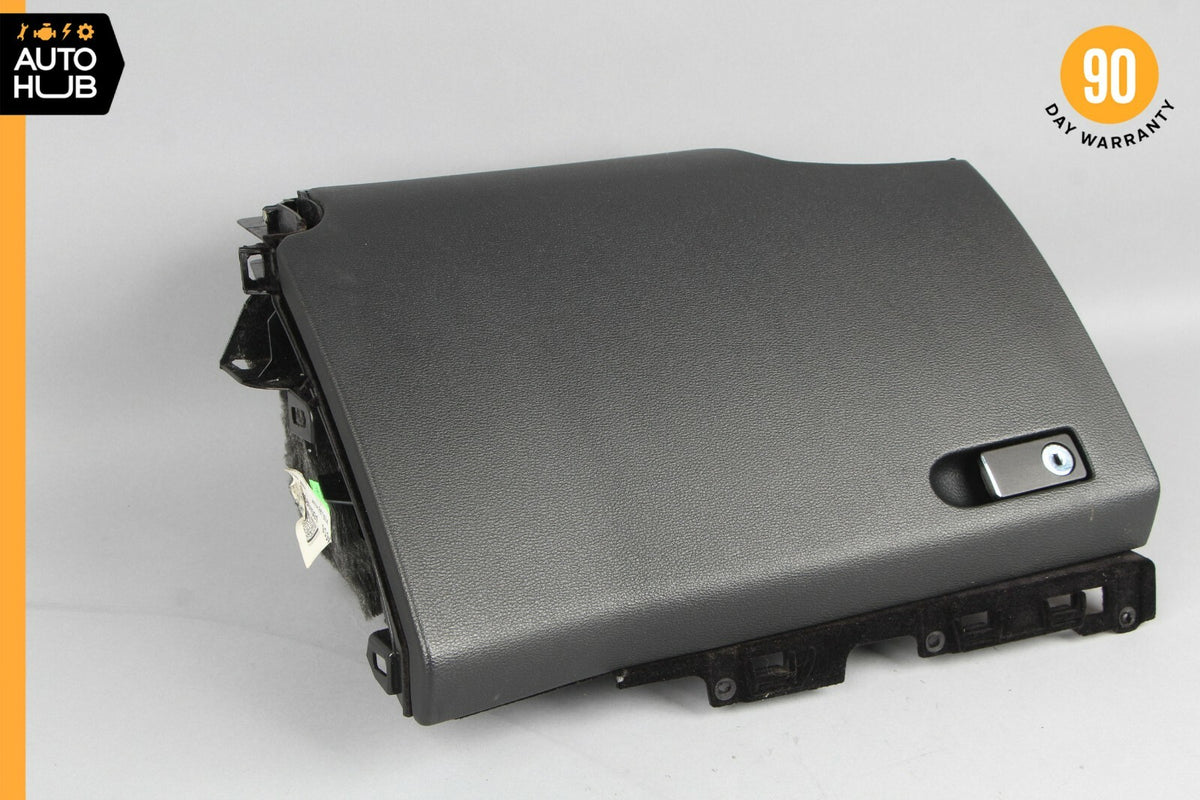 10-12 Mercedes X204 GLK350 Dashboard Glove Box Compartment Black OEM - photo 1