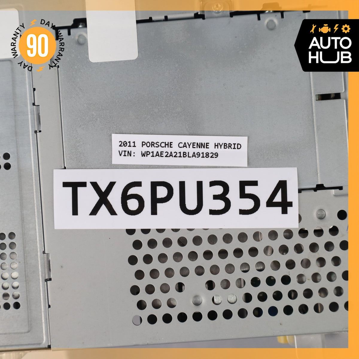 11-16 Porsche Cayenne 958 Command Head Unit Navigation Radio 95864297100 OEM - photo 22