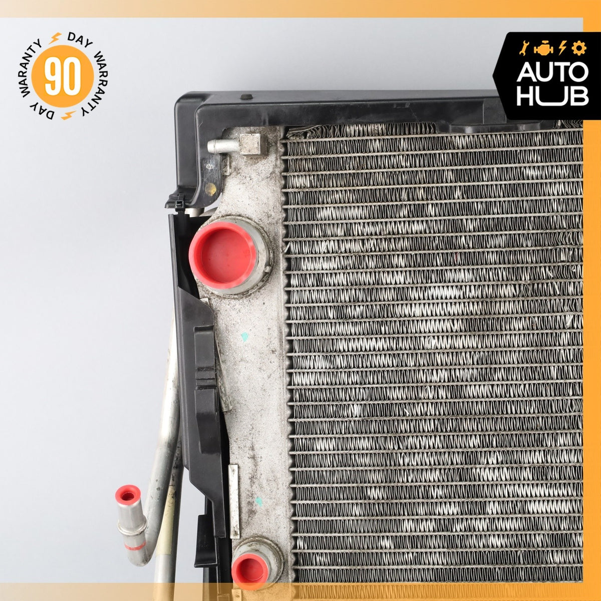 10-14 BMW E70 X5 X6 50i Water Cooling Radiator A/C Condenser Aux Cooler OEM - photo 3