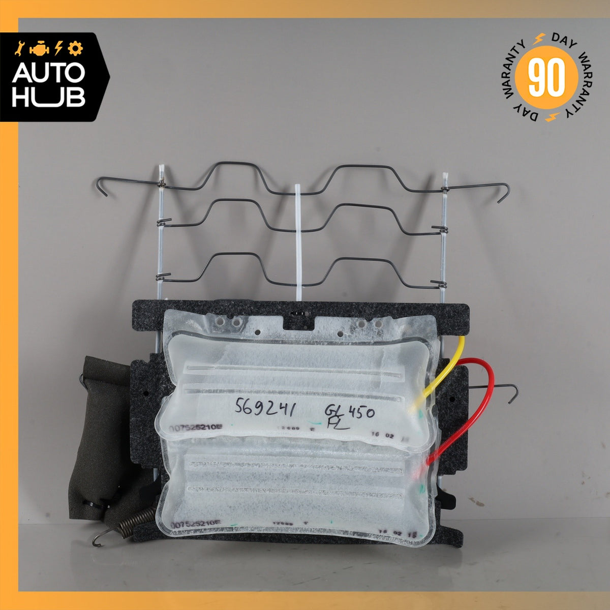12-19 Mercedes X166 GL450 ML350 Front Upper Seat Cushion Bladder Bolster OEM - photo 2