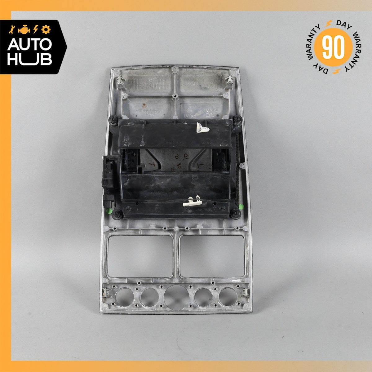 10-15 Aston Martin DB9 Rapide Center Console Navi Trim Bezel Panel Carbon OEM - photo 7