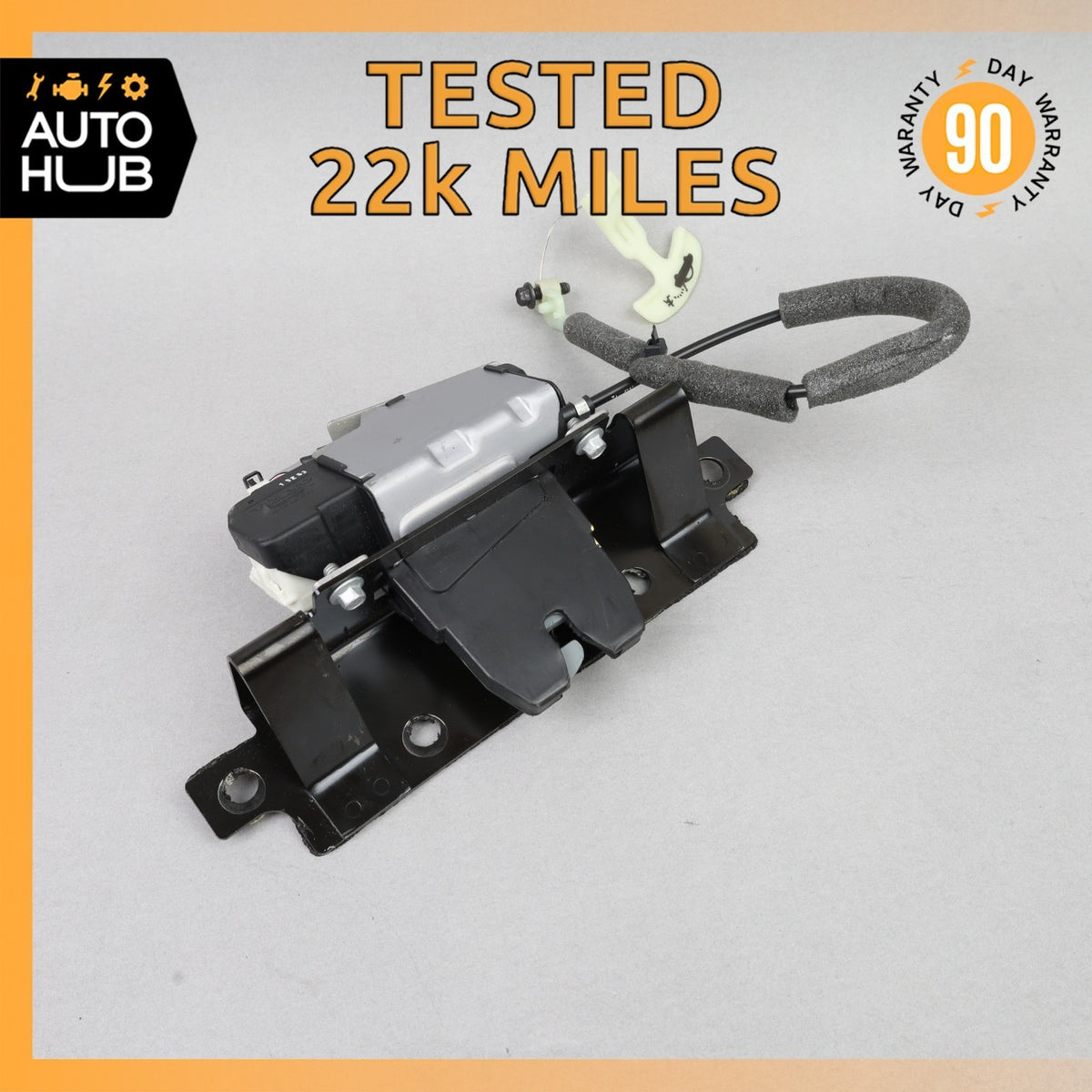 Aston Martin DB9 DBS Trunk Lid Lock Latch Actuator w/ Emergency Handle OEM - photo 1