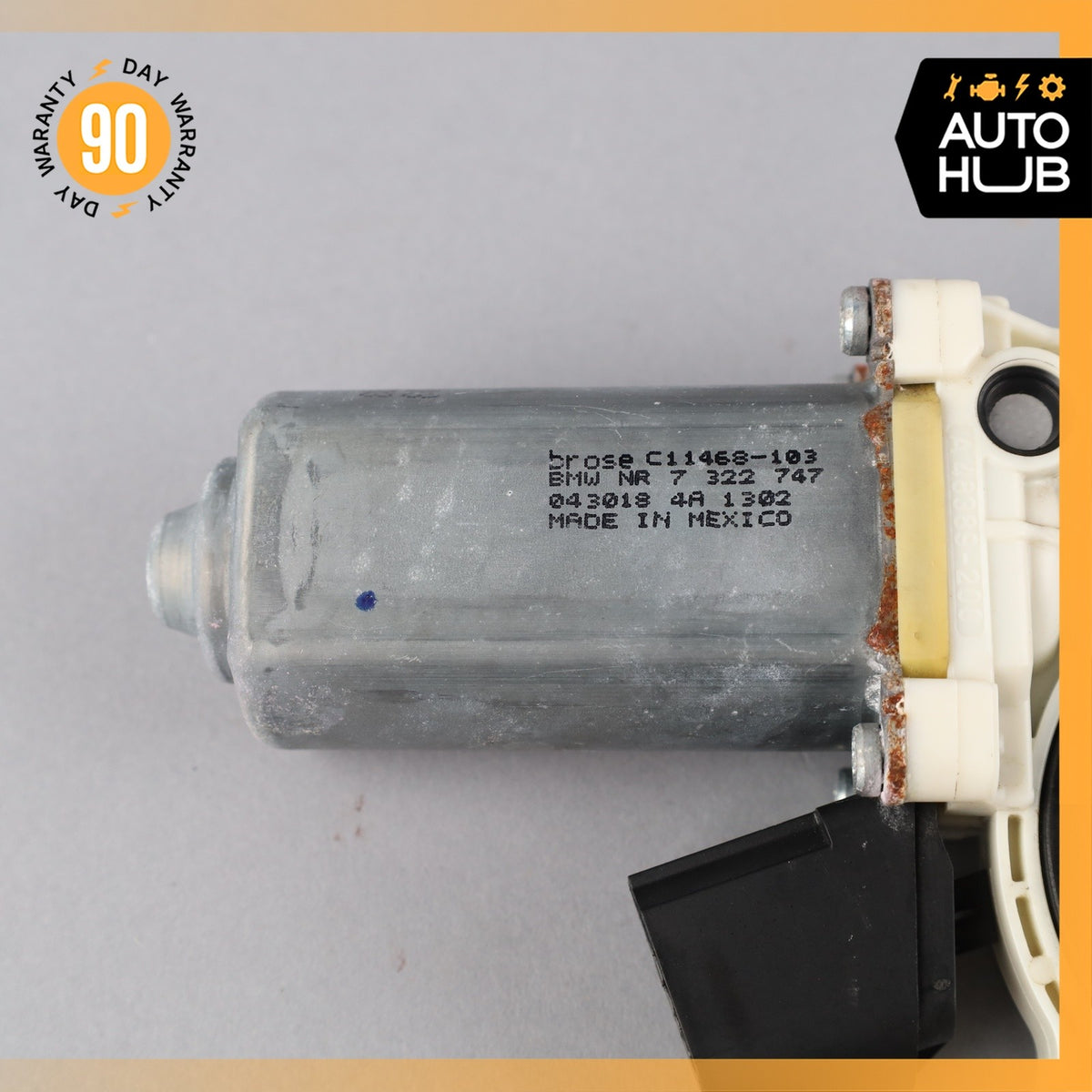 14-19 BMW F15 X5 X6 Front or Rear Left Window Regulator Motor 67627322747 OEM - photo 6