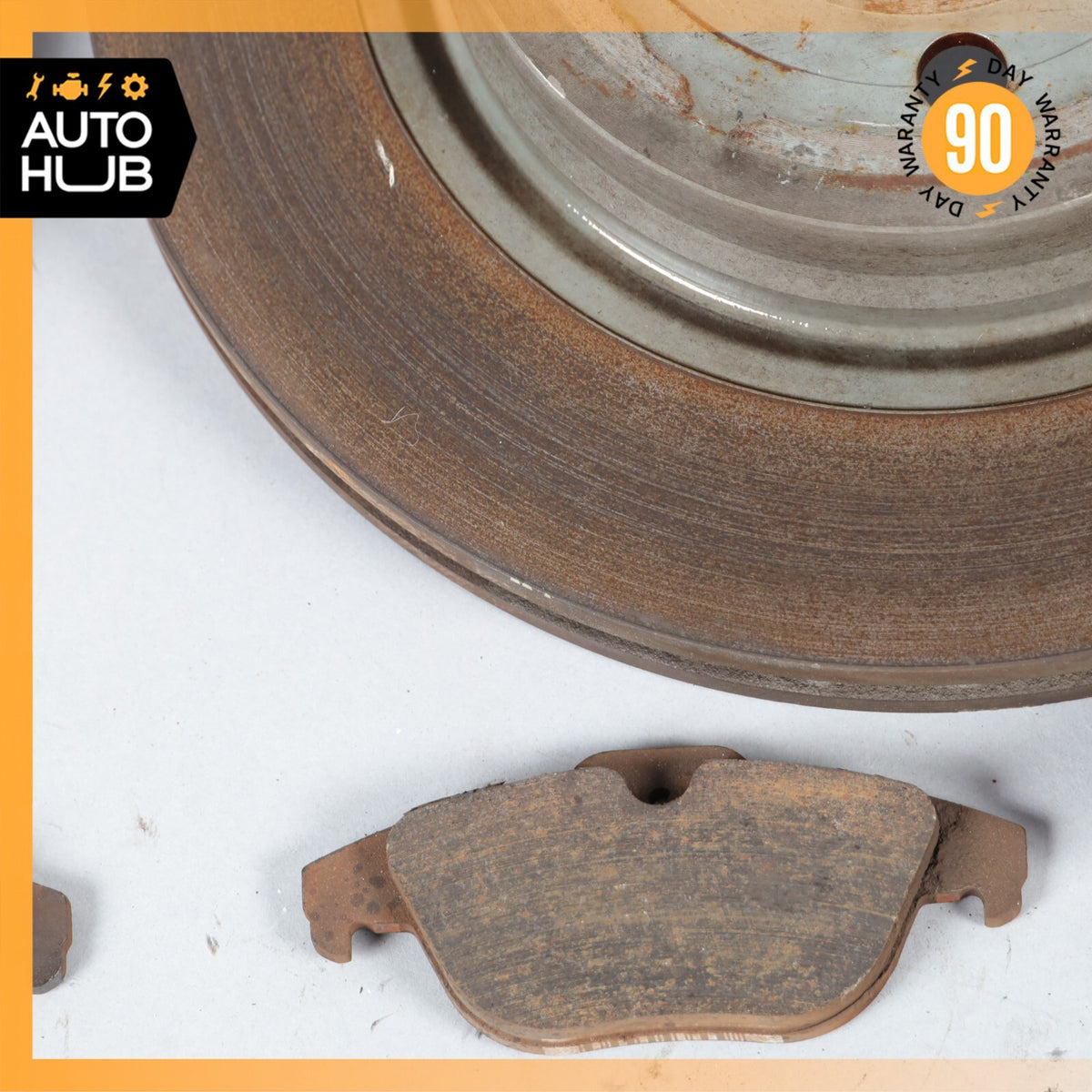 08-17 Mercedes W207 E350 E400 C350 Rear Brake Rotor Left and Right Set OEM - photo 7