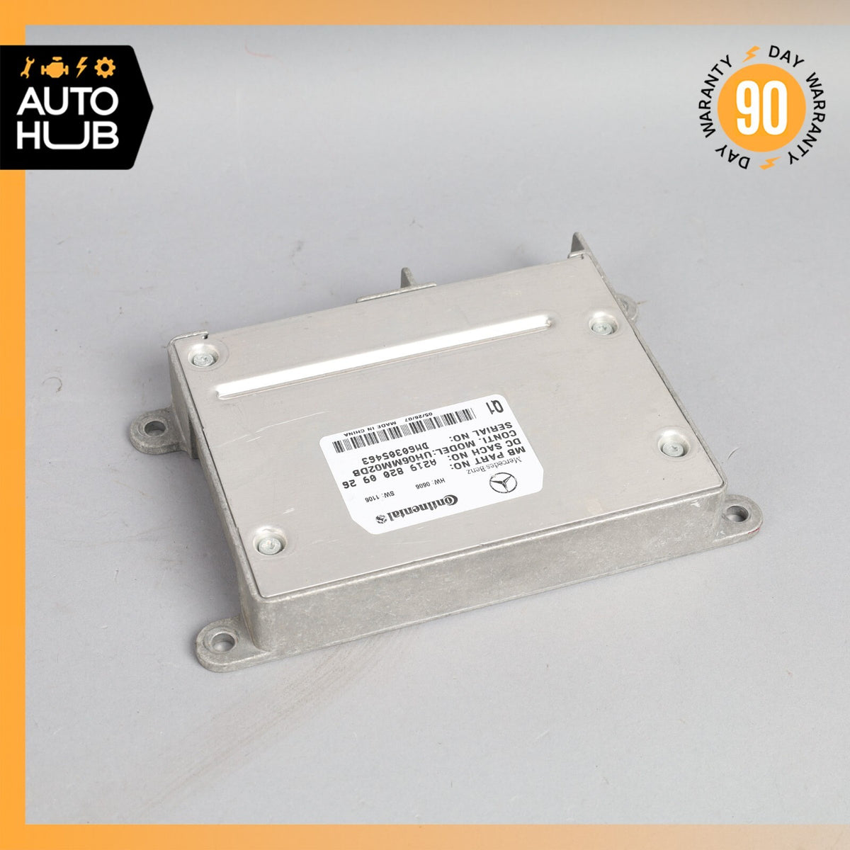06-12 Mercedes R230 SL550 ML63 E350 Communication Control Module 2198200926 OEM - photo 2